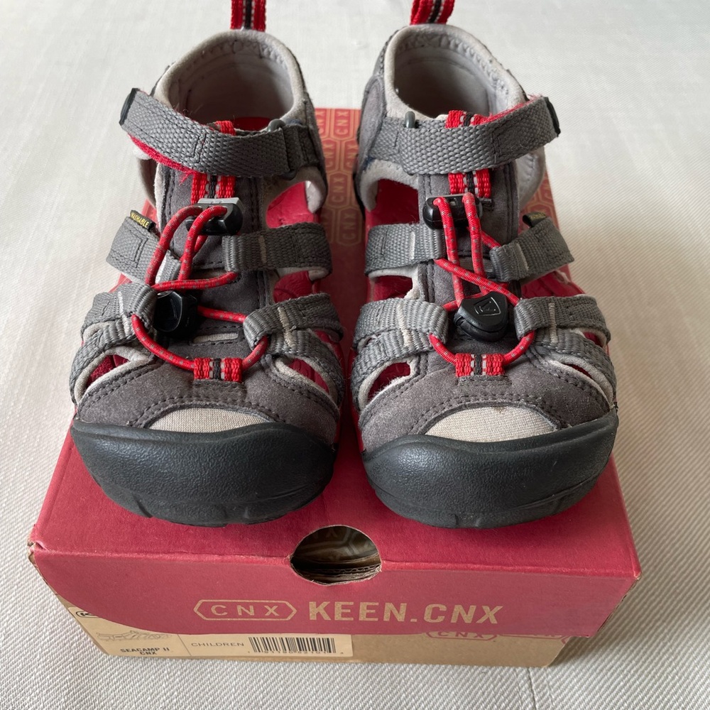 Keen Little Kids'Seacamp II CNX sandals,toddler 11